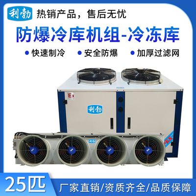 利勃防爆冷库机组-冷冻库25p