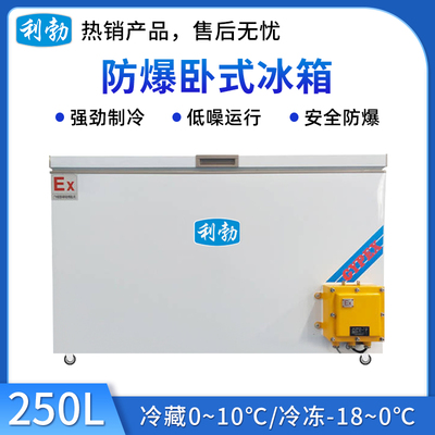 利勃卧式防爆冰箱250升